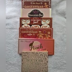 NEW Too Faced Eyeshadow 5 Different Palette Bundle